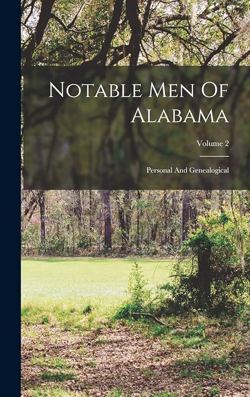 Notable Men Of Alabama: Personal And Genealogical; Volume 2 by Anonymous
