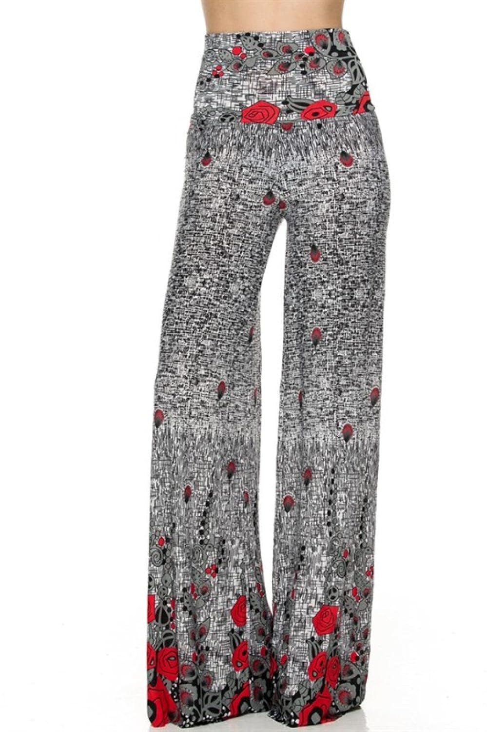 

2LUV Women's High Waisted Palazzo Pants