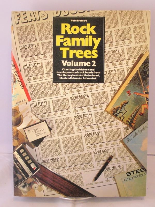 Rock Family Trees by Pete Frame