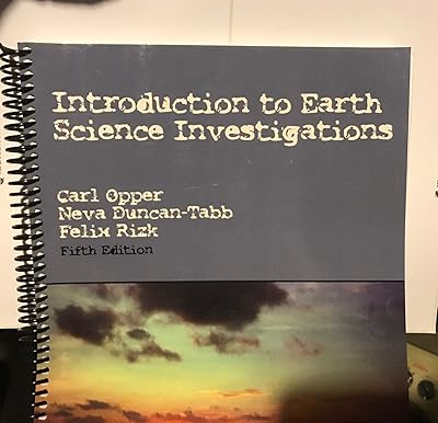 Introduction to Earth Science Investigations