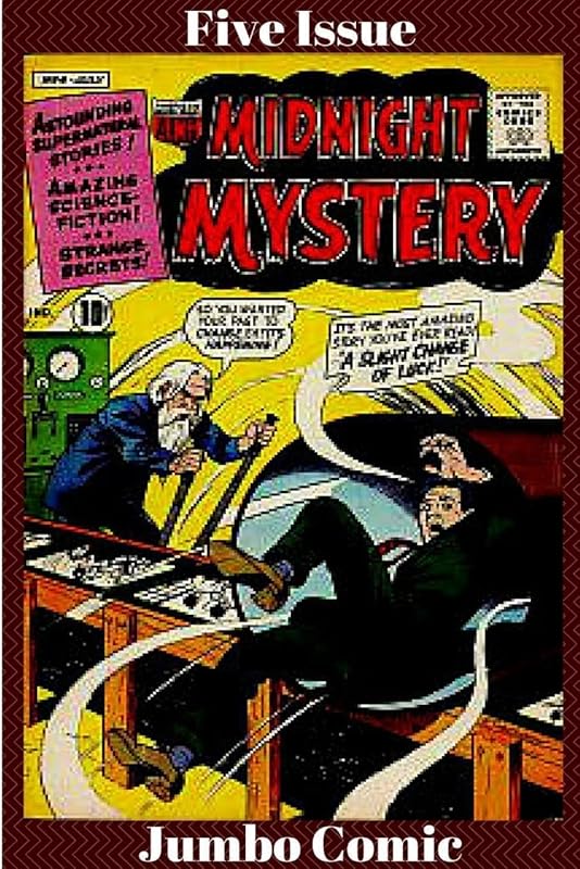 Midnight Mystery Five Issue Jumbo Comic by Ogden Whitney
