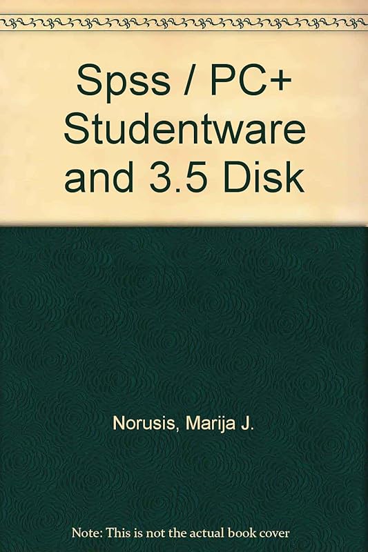 SPSS / PC+ Studentware and 3.5" Disk by Marija J. Norusis