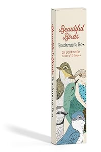 Beautiful Birds Bookmark Box by Gibbs Smith Gift