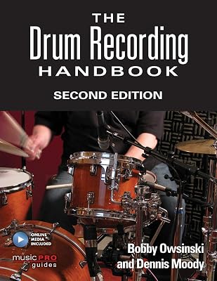 Drum Recording Handbook - Second Edition Book/Online Media (Technical Reference)