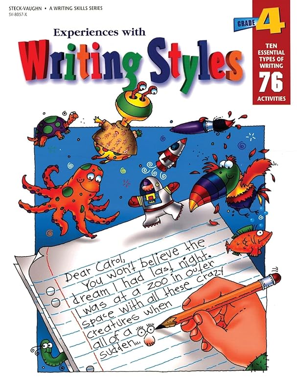 Experiences with Writing Styles: Reproducible Grade 4 by STECK-VAUGHN