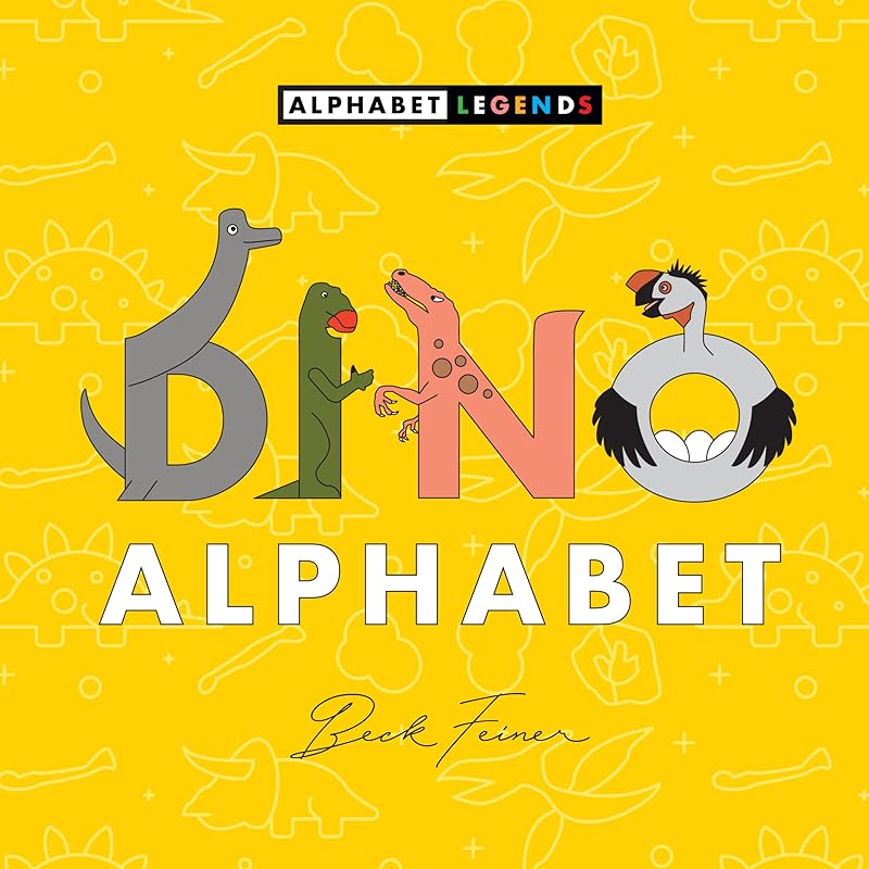 DINO Alphabet by Beck Feiner