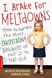 I Brake for Meltdowns: How to Handle the Most Exasperating Behavior of Your 2- to 5-year-old by Michelle Nicholasen