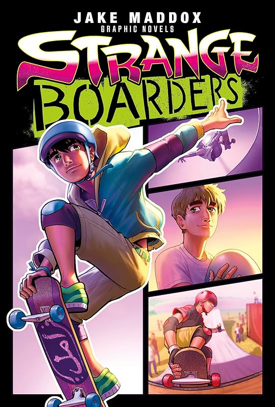 Strange Boarders (Jake Maddox Graphic Novels) by Jake Maddox