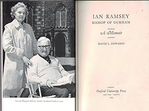 Ian Ramsey, Bishop of Durham; a memoir by David Lawrence Edwards