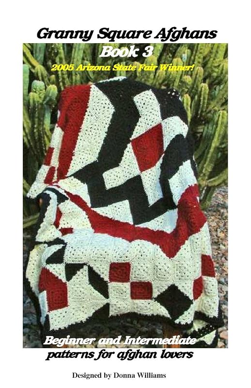 Granny Square Afghans - Book 3 - Beginner and Intermediate patterns for afghan lovers. (Donna's Granny Square Patterns) by Donna Williams