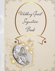 WEDDING GUEST SIGNATURE BOOK by BLAINCE BERROUET