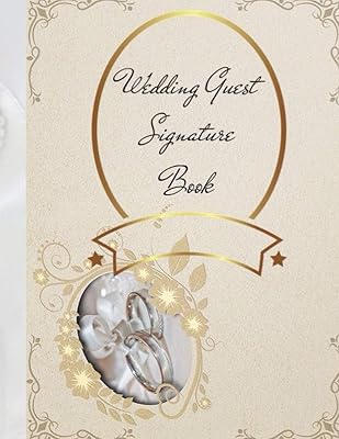 WEDDING GUEST SIGNATURE BOOK