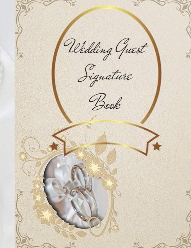 WEDDING GUEST SIGNATURE BOOK by BLAINCE BERROUET