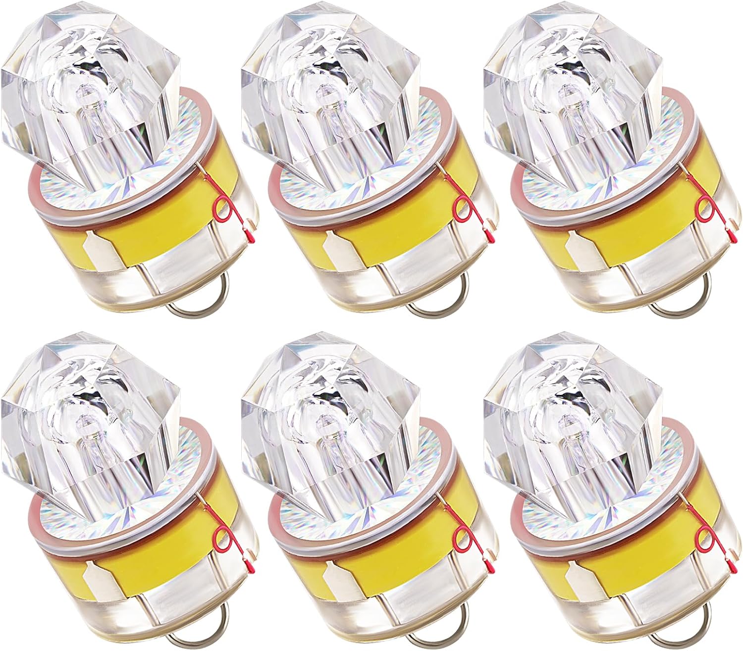 amazon led fishing lures Abziyat Lure Bait Swimbait Vibration Electric Minow USB Charge Wobblers Flashing Light 3.1inch Vivid Fish (A) : Sports & Outdoors or blue lights QualyQualy 6pcs LED Fishing Lures