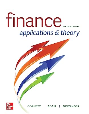 Finance: Applications and Theory