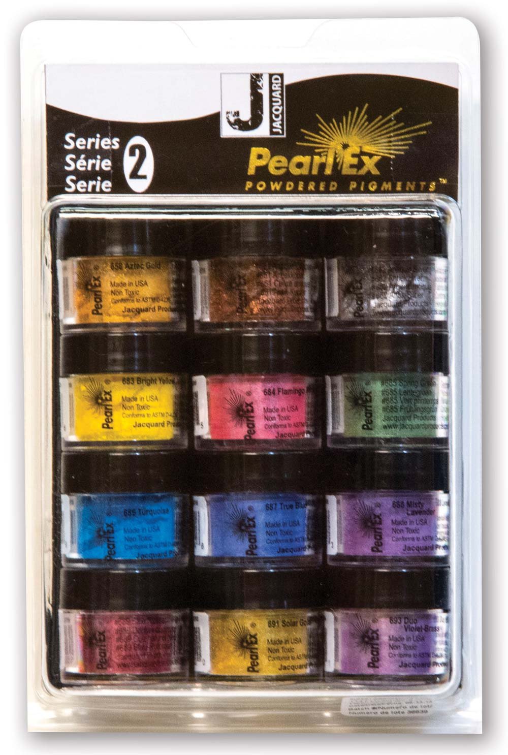 

Pearl Ex Pigment Series Ii 12 Color Set