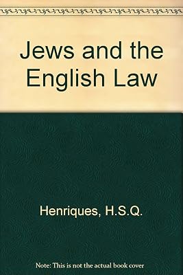 Jews and the English Law