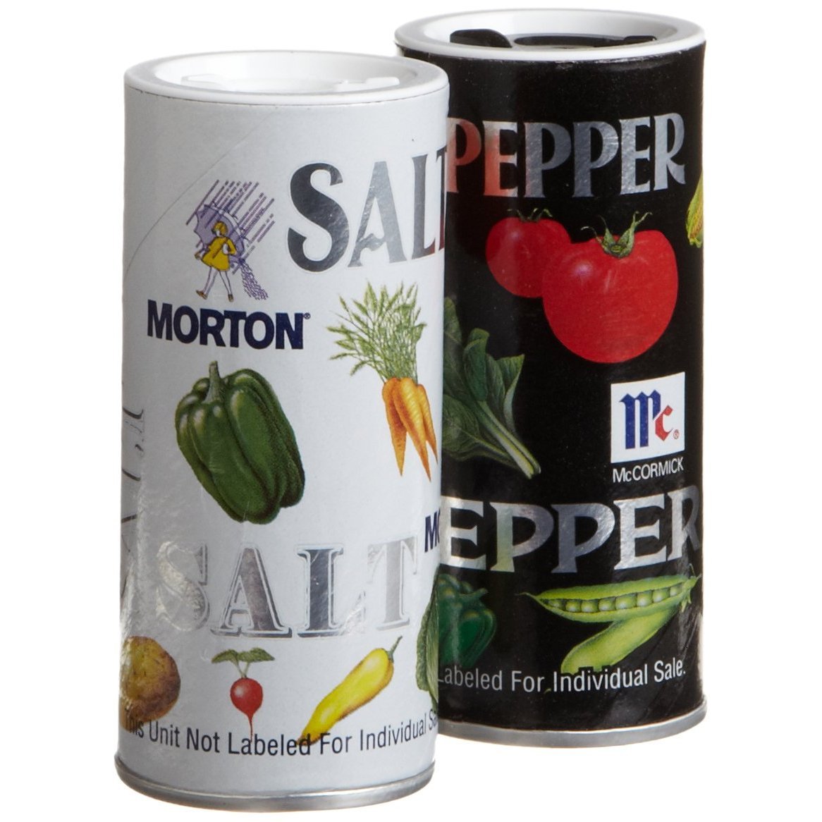

Morton's Salt, Mccormick Pepper Pack, 5.25-ounce Shakers