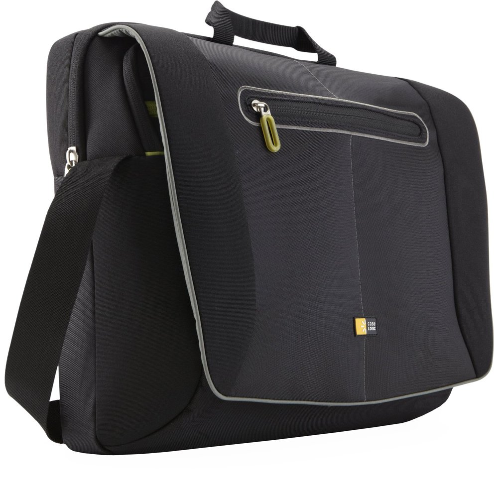 Case Logic PNM217 17Inch Laptop Messenger Bag (Black) eBay