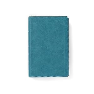 CSB On-The-Go Bible, Personal Size, Steel Blue LeatherTouch