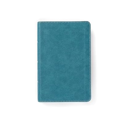 CSB On-The-Go Bible, Personal Size, Steel Blue LeatherTouch