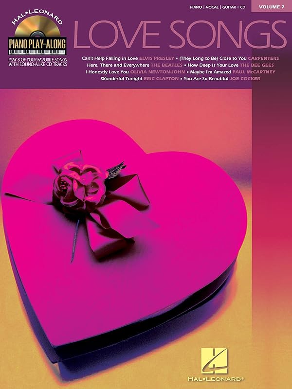 Love Songs: Piano Play-Along Volume 7 (Piano Playalong S) by Various