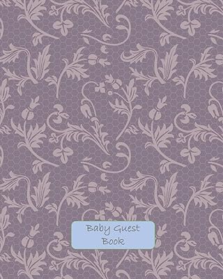 Baby Guest Book: Baby Shower and Christening Guest Book - Happy Memory Record - Gift Log - Aide Memoir Thank You List- Filligree Cover with Blue