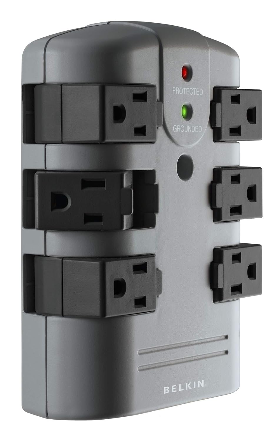 belkin pivot wall mount surge protector with 6 outlets