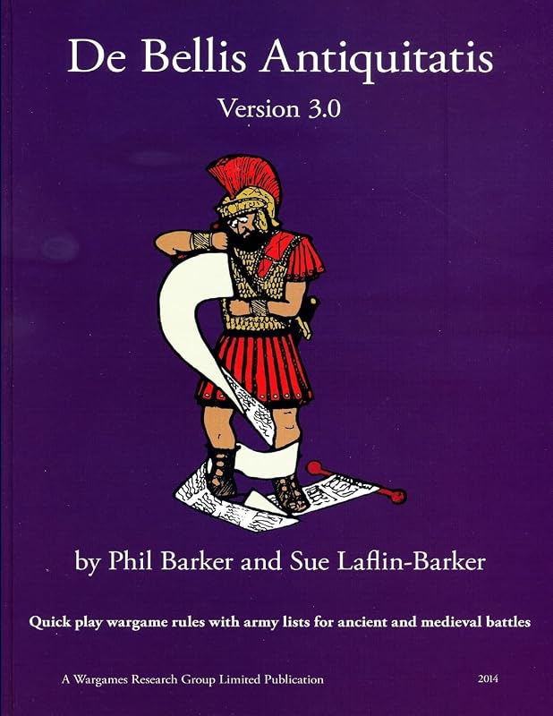 De Bellis Antiquitatis Version 3.0 by Phil Barker