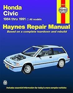 Honda Civic 1984 Thru 1991: All Models (Haynes Manuals) by Haynes