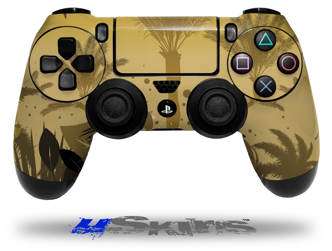 

Summer Palm Trees - Decal Style Wrap Skin fits Sony PS4 Dualshock 4 Controller - CONTROLLER NOT INCLUDED