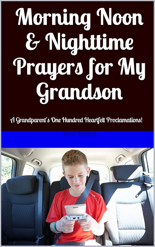 Morning Noon & Nighttime Prayers for My Grandson: A Grandparent's One Hundred Heartfelt Proclamations! (The Family Prayer Series) by David Wlazlak