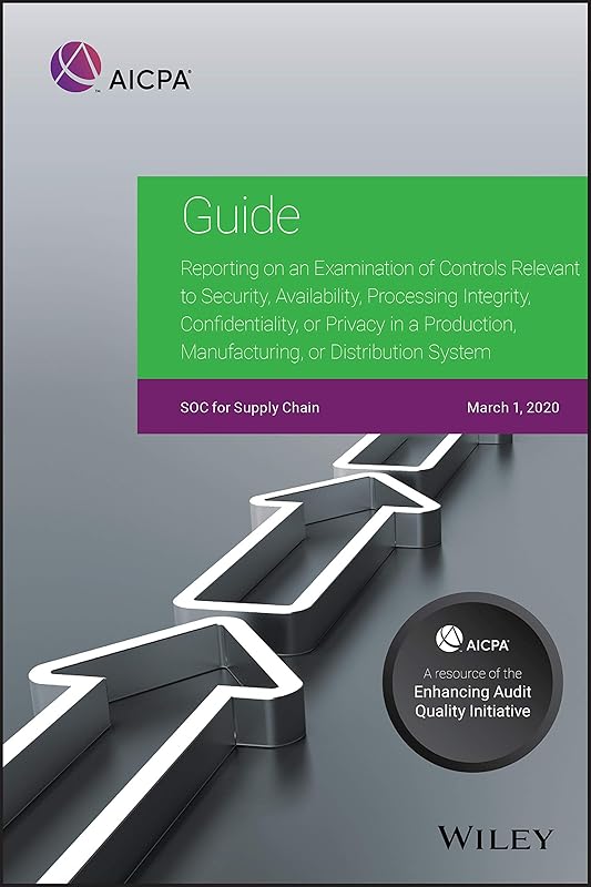 Soc for Supply Chain: Reporting on an Examination of Controls Relevant to Security, Availability, Processing Integrity, Confidentiality, or Privacy in ... or Distribution System, 2020 (Aicpa) by Aicpa