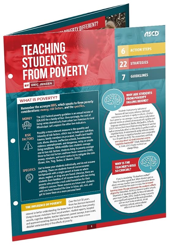 Teaching Students from Poverty (Quick Reference Guide 25-Pack) by Eric Jensen