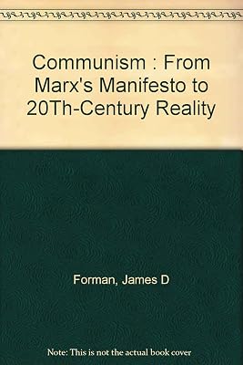 Communism: From Marx's Manifesto to 20th-century reality (Studies in contemporary politics)