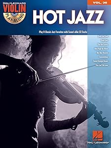 Hot Jazz - Violin Play-Along Volume 36 (Bk/CD) (Violin Play-along, 36)