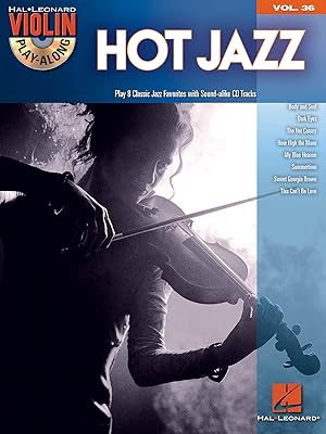 Hot Jazz - Violin Play-Along Volume 36 (Bk/CD) (Violin Play-along, 36)