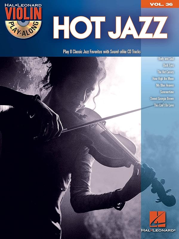 Hot Jazz - Violin Play-Along Volume 36 (Bk/CD) (Violin Play-along, 36) by Various
