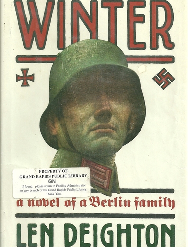 Winter (G K Hall Large Print Book Series) by Len Deighton