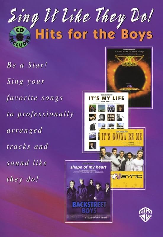 Sing It Like They Do! Hits for the Boys: Book & CD by Alfred Music