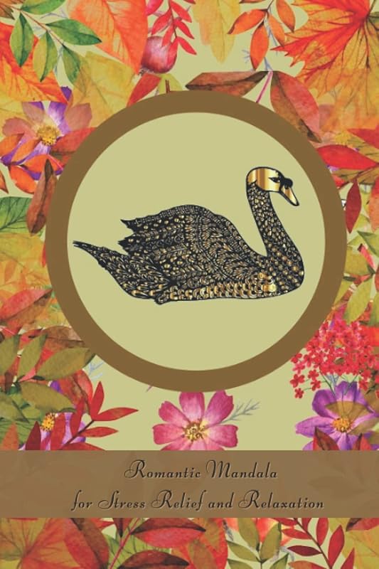 ROMANTIC FLOWER COLORING BOOK "MANDALA" - Valentine's Day Coloring Pages (Romantic Mandala) by RETRO ORGANIZER PLANNNER CALENDAR