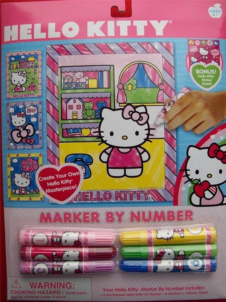 

Hello Kitty Marker By Number