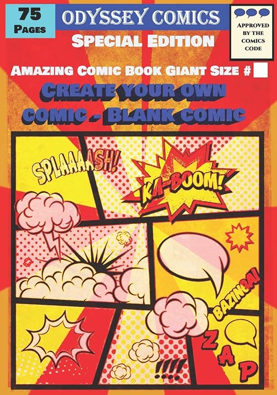 Create Your Own Comic: Build Your Own Comic (Do it yourself comic) by Odyssey Publishing