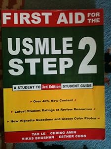 First Aid for the USMLE Step 2 CS, Third Edition (First Aid USMLE)
