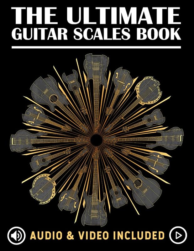 The Ultimate Guitar Scales Book: A must have for every guitar player! (The Ultimate Guitar Books) by Karl Golden