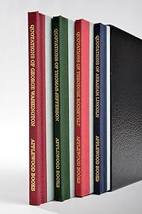 Mount Rushmore Quote Book Boxed Set (Quotations of Great Americans)