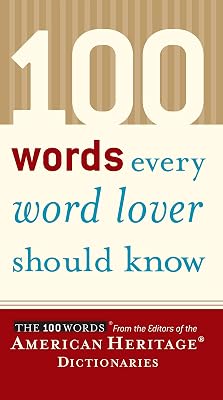 100 Words Every Word Lover Should Know