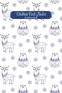 Christmas Card Tracker & Address Book: Keep track of holiday cards sent and received for 3 years! Conveniently keep the addresses all in one place! (Christmas Address Book) by Paisley Mermaid Publishing