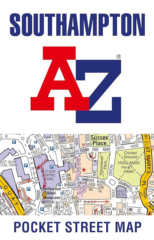 Southampton Pocket Street Map by A–Z Maps
