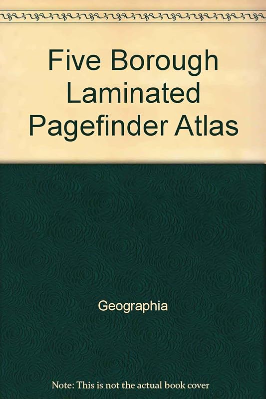 Five Borough Laminated Pagefinder Atlas by Geographia